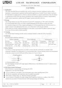 LTST-C21KFKT Datasheet Page 10