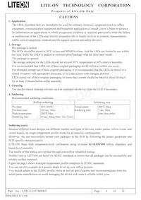 LTST-C235TBJRKT Datasheet Pagina 10