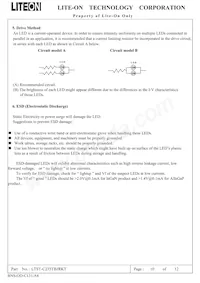 LTST-C235TBJRKT Datasheet Pagina 11