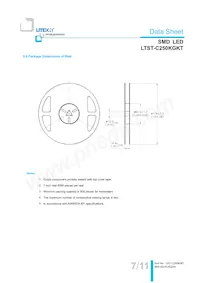 LTST-C250KGKT Datasheet Pagina 8