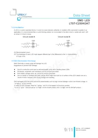LTST-C250KGKT Datasheet Pagina 10