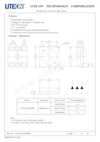 LTST-G563EGBW 데이터 시트 페이지 2