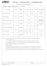 LTST-S110TGKT Datasheet Page 5