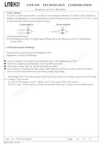 LTST-S110TGKT Datasheet Page 11
