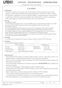 LTST-S115KGKFKT-5A Datasheet Page 10