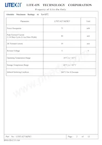 LTST-S271KFKT Datasheet Page 3