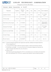 LTST-S271KFKT Datasheet Page 5