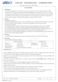 LTST-S271KFKT Datasheet Page 10