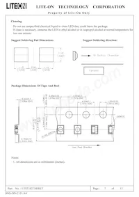 LTST-S271KRKT Datasheet Page 8