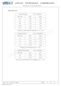 LTST-S271TBKT Datasheet Page 6