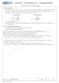 LTST-S271TBKT Datasheet Page 11