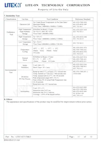 LTST-S271TBKT Datasheet Page 12