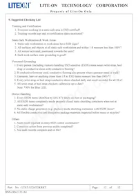 LTST-S326TGKRKT Datasheet Pagina 13