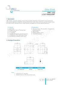 LTST-T680UGWT Datasheet Page 2