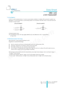 LTST-T680UGWT Datasheet Pagina 10