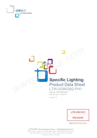 LTW-008RGB2-PH1 Datasheet Cover