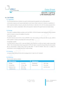 LTW-008RGB2-PH1 Datasheet Pagina 13