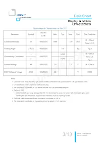 LTW-020ZDCG數據表 頁面 4