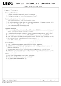 LTW-170ZDC Datasheet Page 12