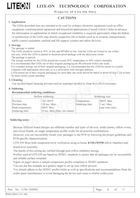 LTW-220DS5數據表 頁面 9