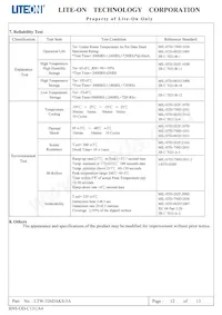 LTW-326DAKS-5A Datasheet Page 13