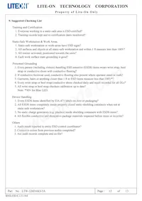 LTW-326DAKS-5A Datasheet Page 14