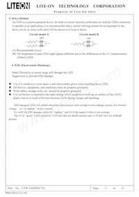 LTW-326DSKF-5A Datasheet Page 11