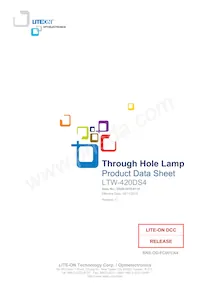 LTW-420DS4 Datasheet Copertura