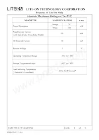 LTW-4EMFDNJ2數據表 頁面 3