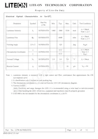 LTW-E670DS-STD Datasheet Page 3