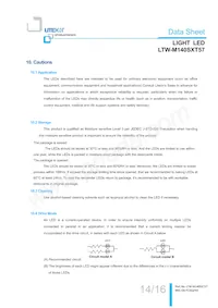 LTW-M140SXT57 Datasheet Page 15