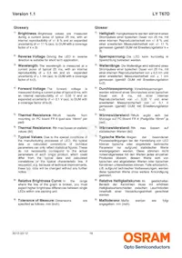 LY T67D-U1V2-36-1-20-R18-Z Datasheet Pagina 18