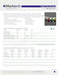 MT106F-URD Datasheet Cover