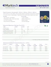 MT121NP-UG Datasheet Cover