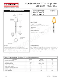 MV8713 Datasheet Cover