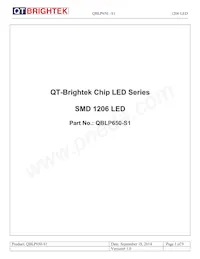 QBLP650-S1 Datasheet Cover