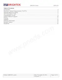 QBLP653-IW Datasheet Page 2