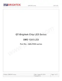 QBLP655-BG Datasheet Cover