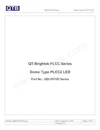 QBLP670D-IB Datasheet Cover