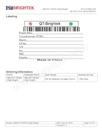 QBLP677-RGB2 (HIGH BRIGHT) Datasheet Page 9