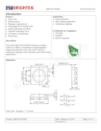 QBLP679-RGB5 Datasheet Page 3