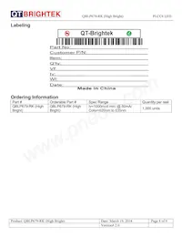 QBLP679-RK (HIGH BRIGHT) Datasheet Pagina 8