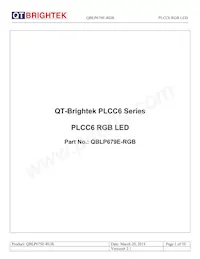 QBLP679E-RGB Datasheet Cover