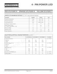 QTLP320CY Datasheet Page 2