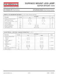 QTLP650CRAGTR Datasheet Page 2