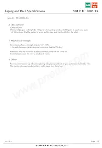 SB1111C-0005-TR Datasheet Page 18