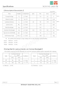 SG1111C-2405-TR Datasheet Page 4