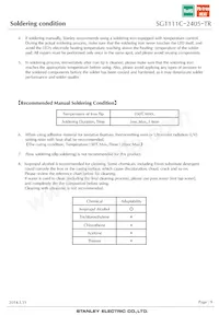 SG1111C-2405-TR Datasheet Page 9