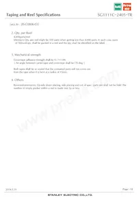 SG1111C-2405-TR Datasheet Pagina 18