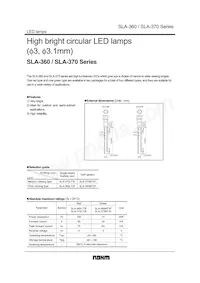 SLA-360LT3F Datasheet Cover